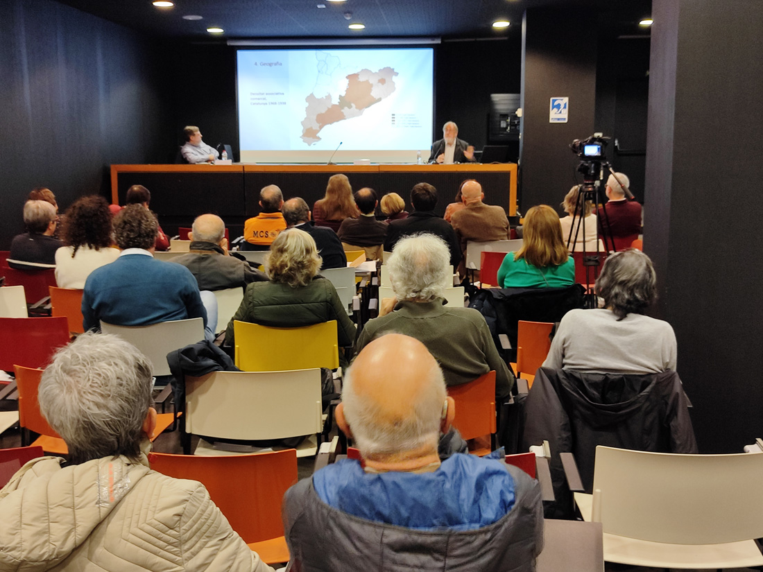 Trajectòries individuals i associades. Jornada Joan Domènech