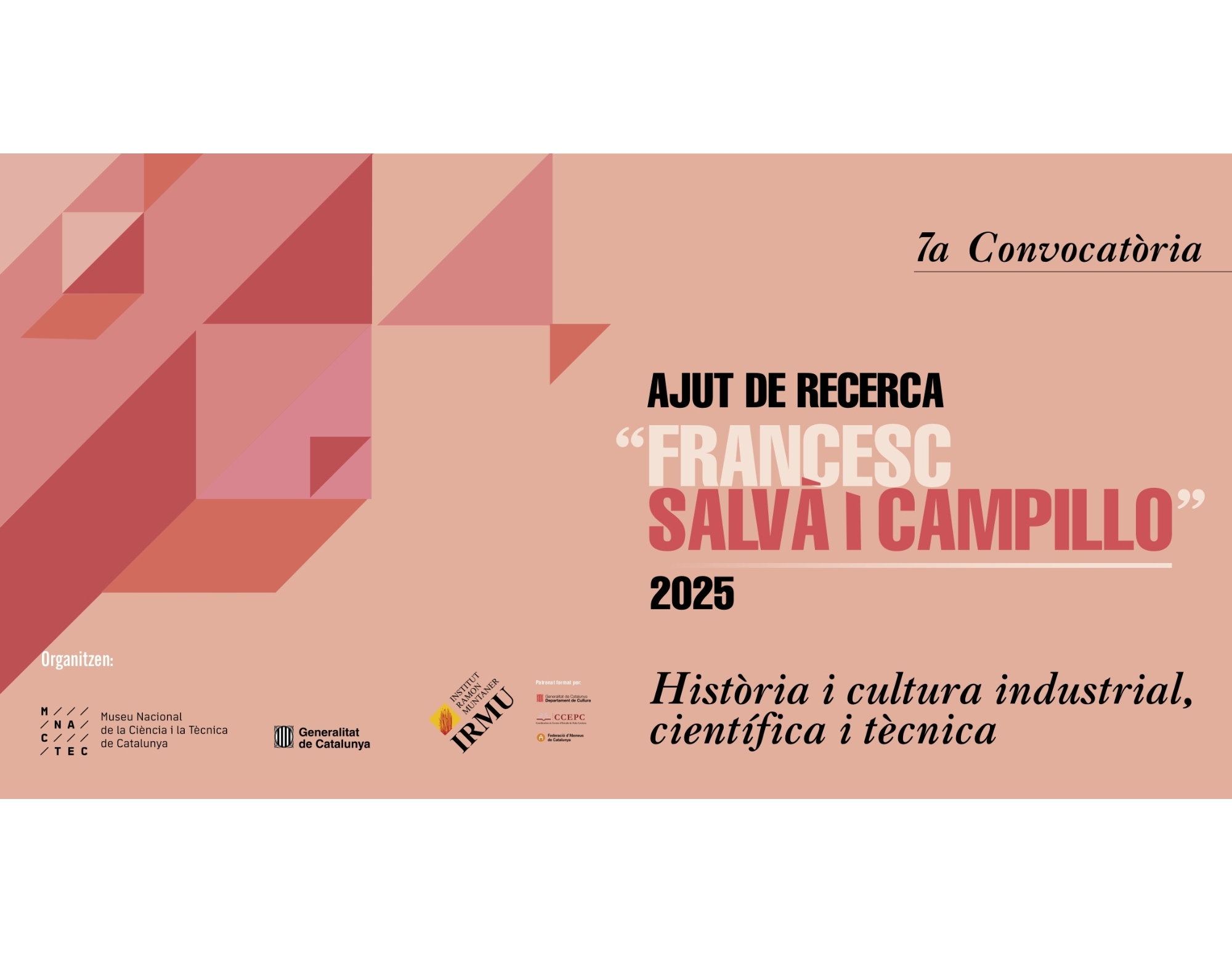 Ajut de recerca Francesc Salvà i Campillo 2025 