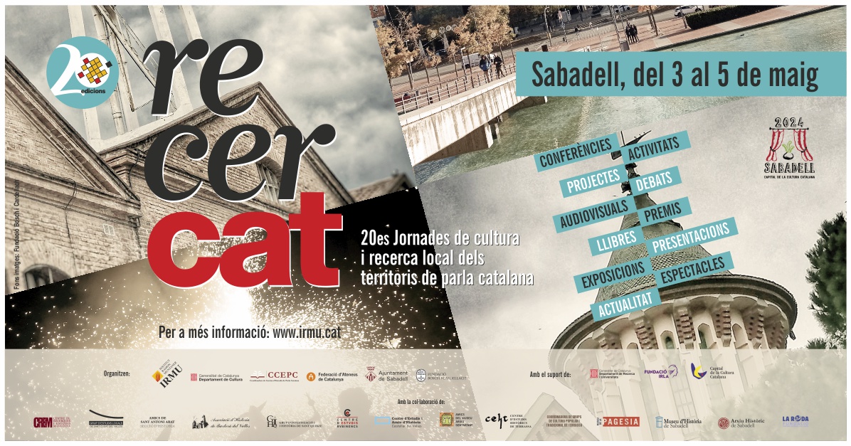 20a edició del Recercat. Programa, inscripcions i més informació