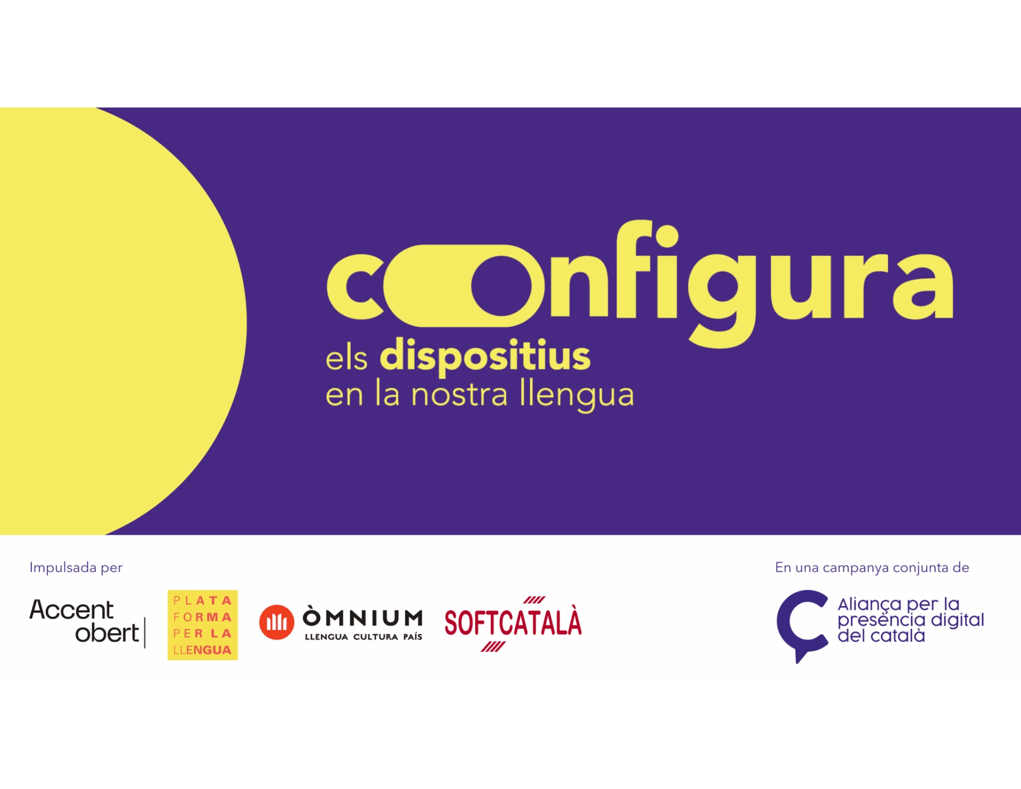 Accent Obert impulsa la campanya “Configura els teus dispositius” per fer créixer el català digital