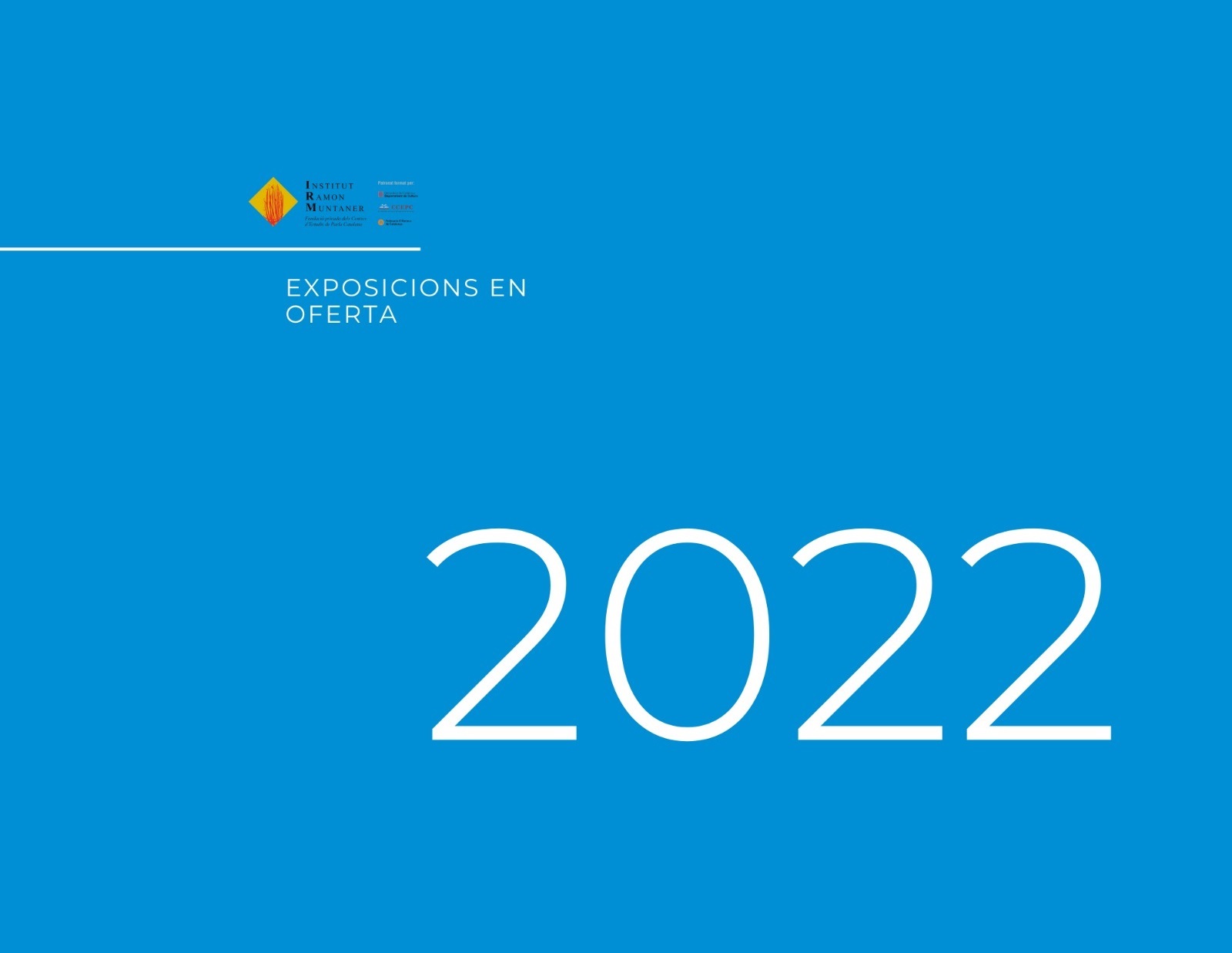 Catàleg 2022 d’exposicions en oferta