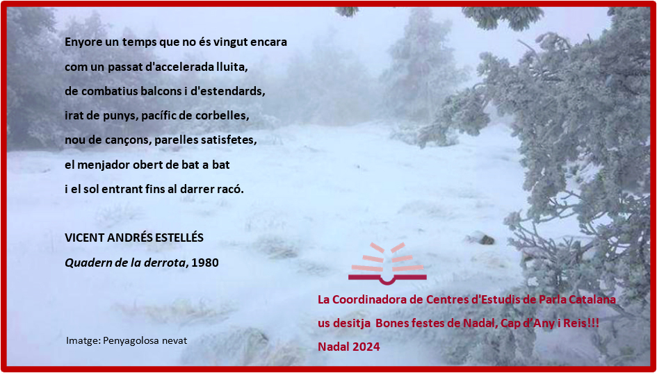 Nadala 2024 i vacances