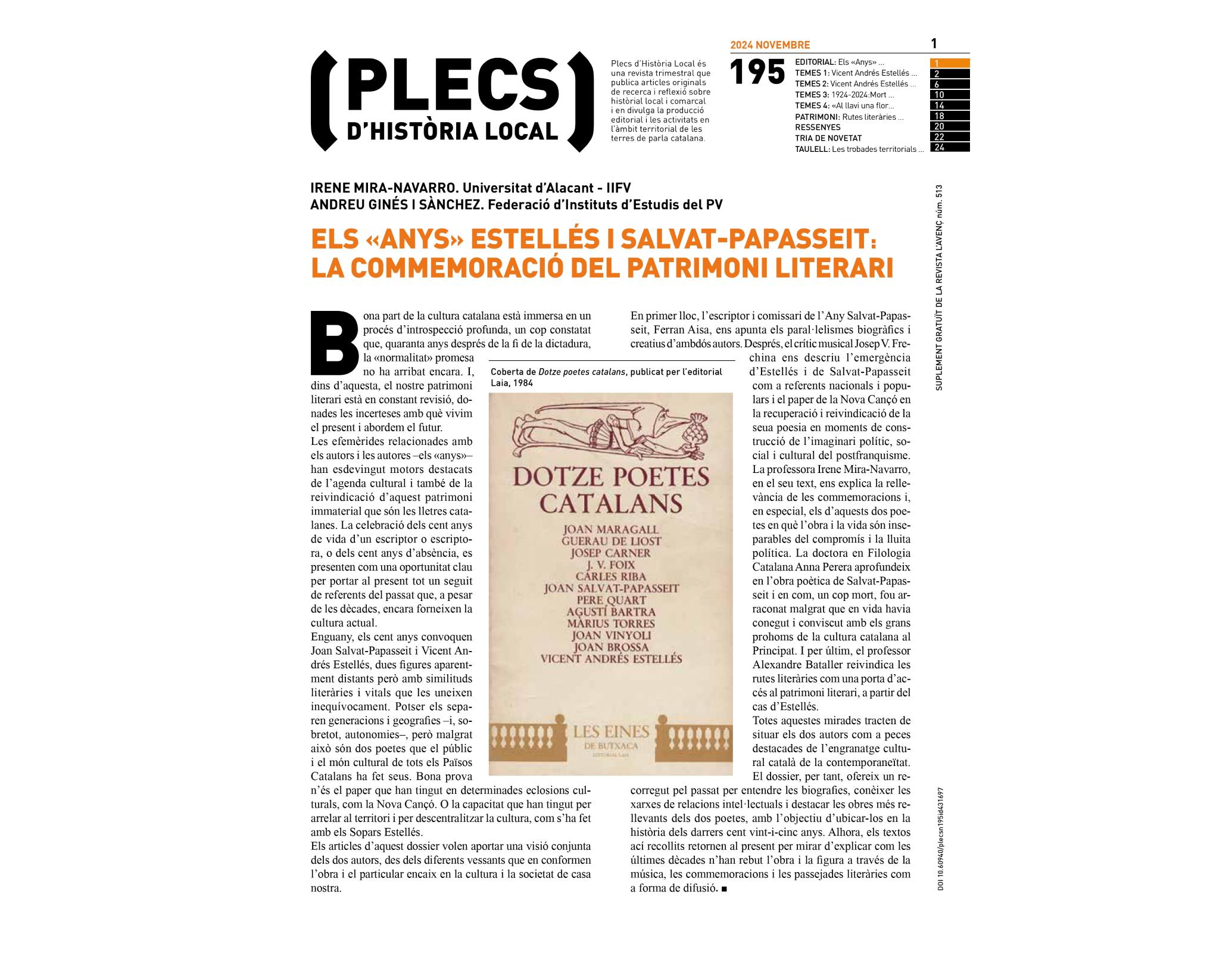 Plecs d’història local 195