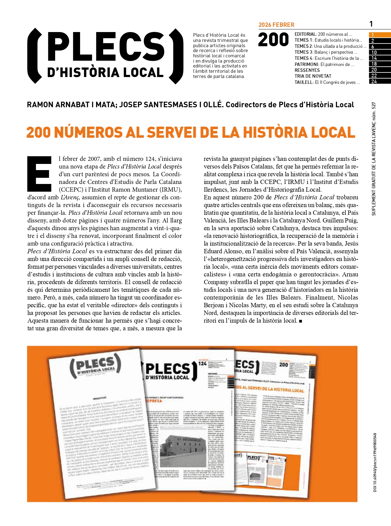 Plecs d’història local