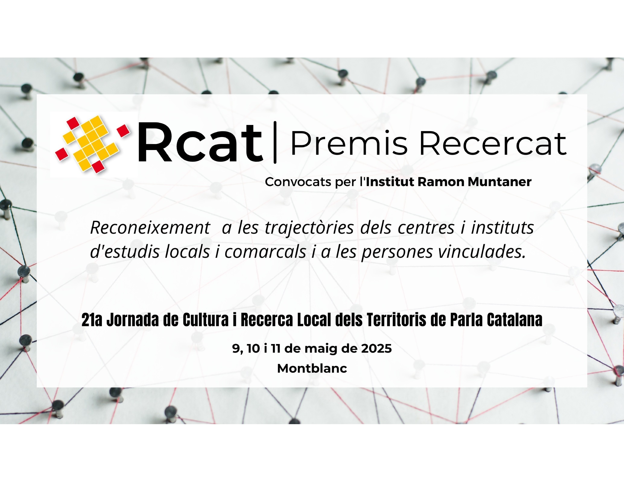 Obert el termini per presentar candidatures als Premis Recercat 2025