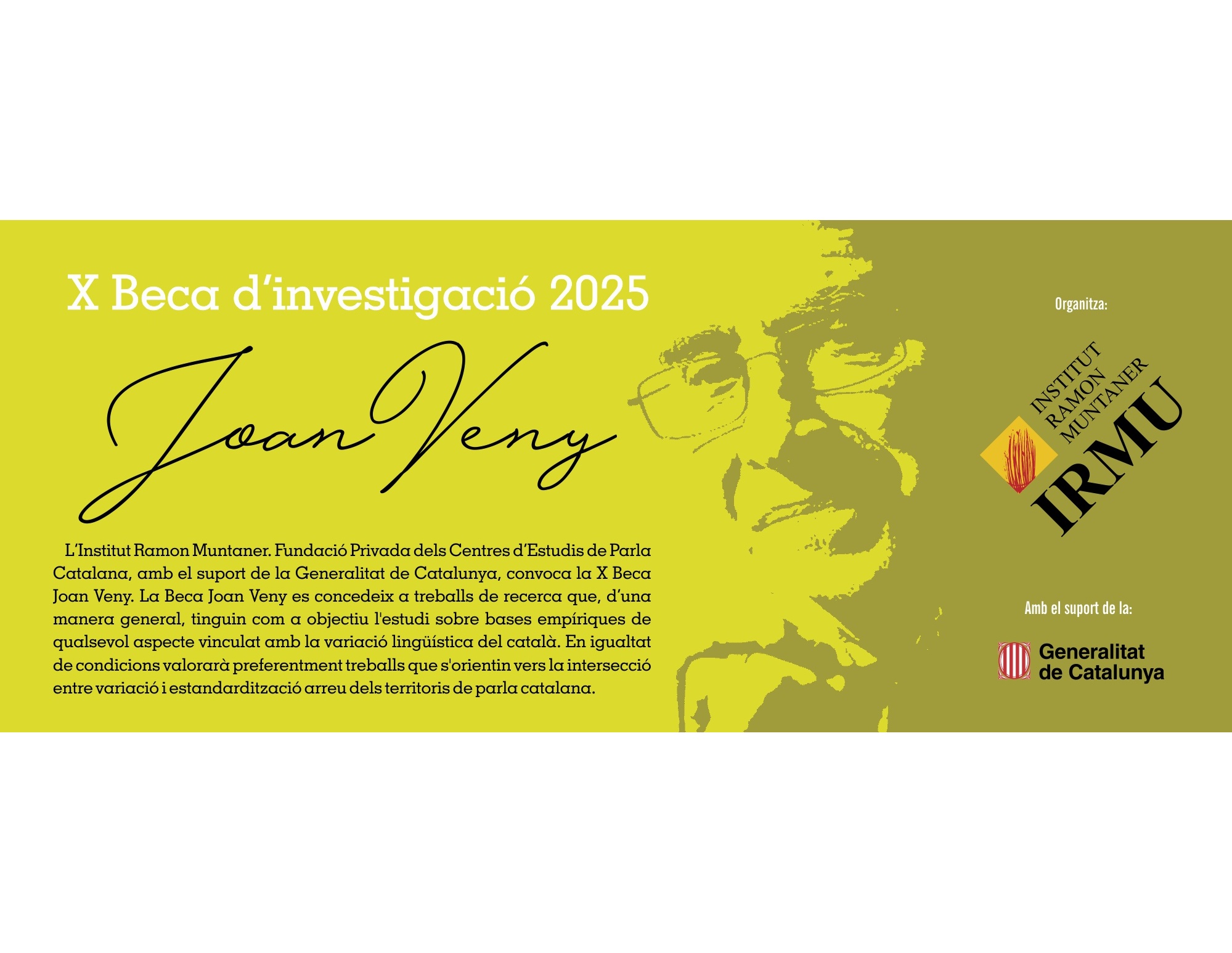X Beca Joan Veny
