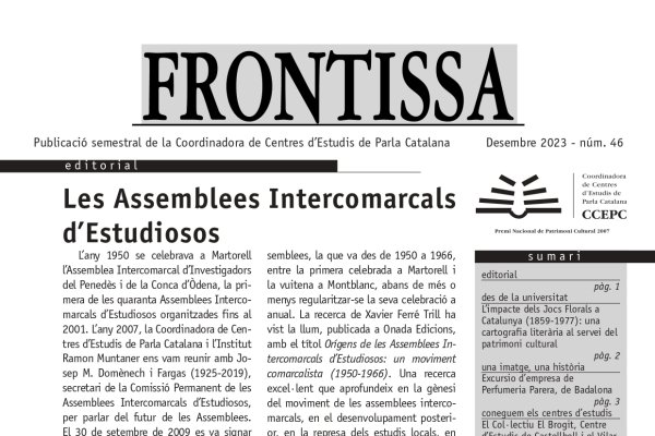 Revista semestral Frontissa, número 46