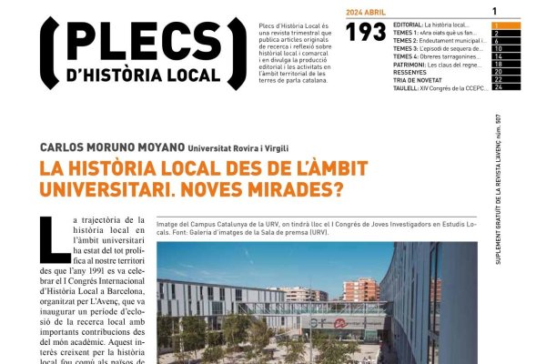 Plecs d’història local 193. Abril 2024