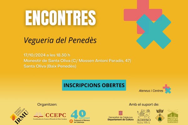 Nova sessió dels “Encontres” de centres d’estudis i ateneus